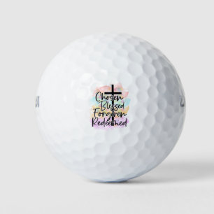 CHRISTIAN QUOTE GOLF BALLS
