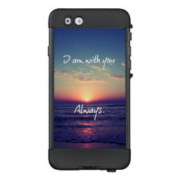 Christian Quote Verse: I am with you always LifeProof NÜÜD iPhone 6 Case