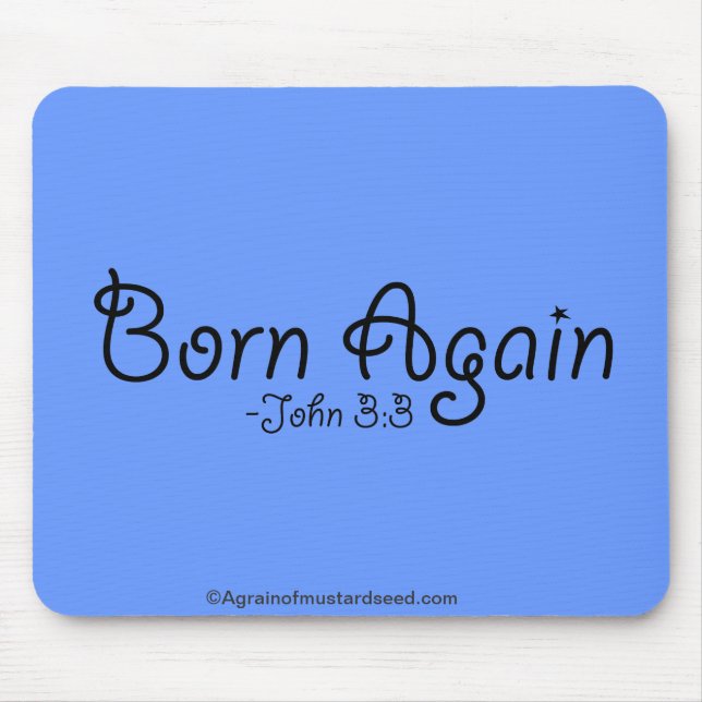 Christian Quotes Christian Mouse Pad (Front)
