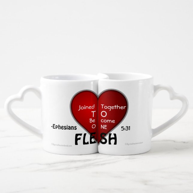 Christian Quotes Coffee Mug Set (Front Nesting)