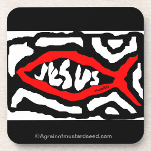 Christian Quotes Inspirational Beverage Coaster