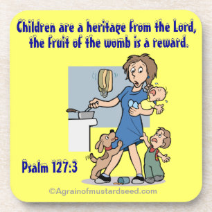Christian Quotes Inspirational Beverage Coaster