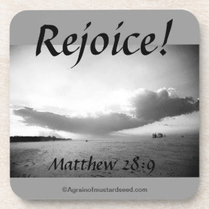 Christian Quotes Inspirational Beverage Coaster