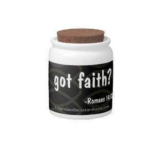 Christian Quotes Inspirational Candy Jar