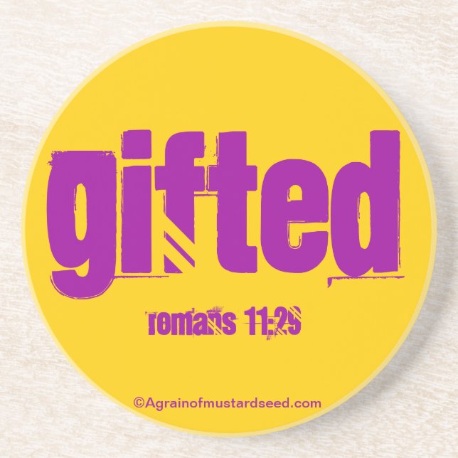 Christian Quotes Inspirational Coaster (Front)