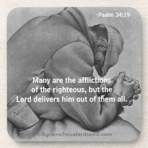 Christian Quotes Inspirational Drink Coaster