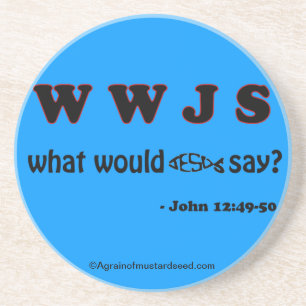 Christian Quotes Inspirational Sandstone Coaster