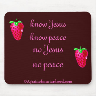 Christian Quotes Mouse Pad
