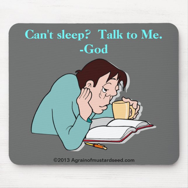 Christian Quotes Mouse Pad (Front)