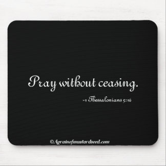 Christian Quotes Mouse Pad