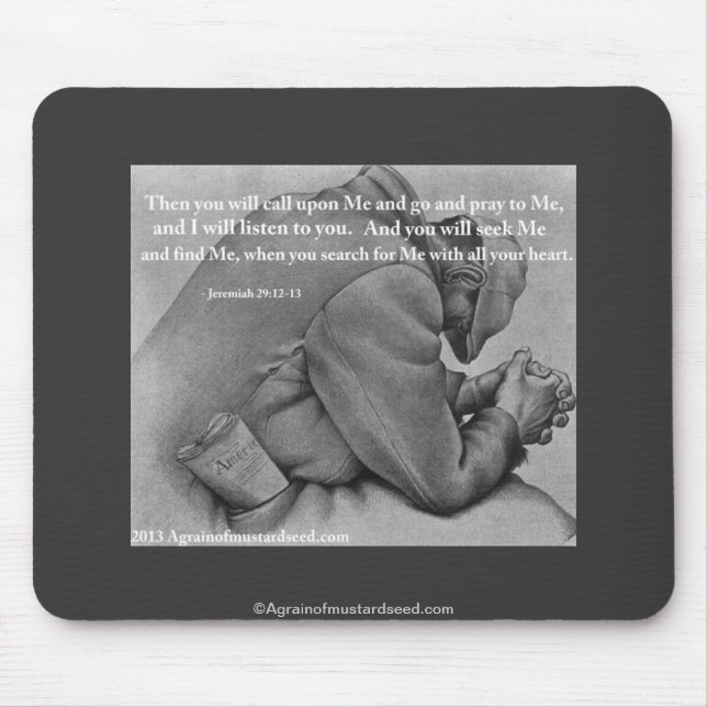Christian Quotes Mouse Pad (Front)