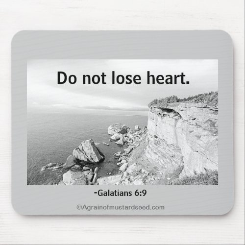 Christian Quotes Mouse Pad