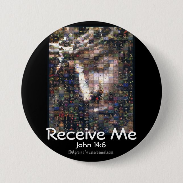 Christian Quotes Pinback Button (Front)