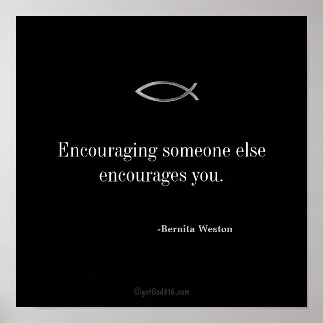 Christian Quotes Poster (Front)