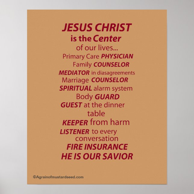 Christian Quotes Poster (Front)