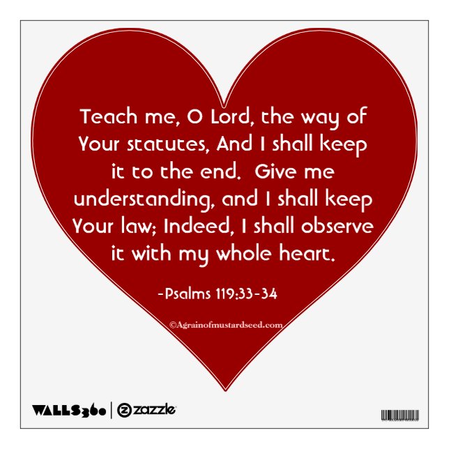 Christian Quotes Wall Decal (Front)