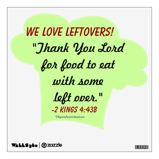 Christian Quotes Wall Sticker (Front)