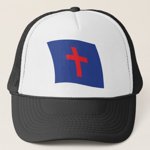 Christian Religion Flag Hat