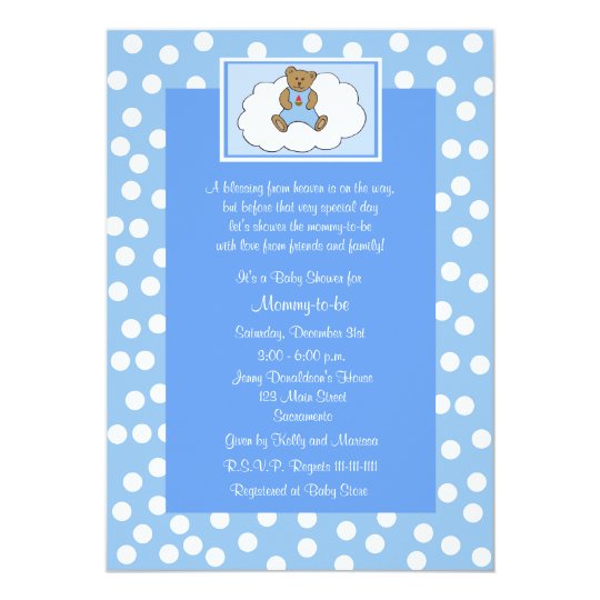 Christian Baby Shower Invitation Cards christian religious baby shower invitation blue zazzle Christian Baby Shower Invitation Cards christian religious baby shower invitation blue zazzle