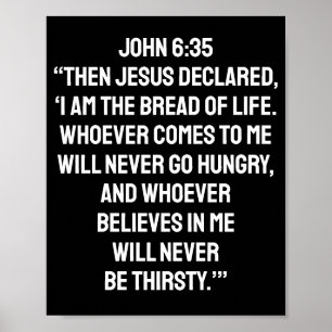 CHRISTIAN RELIGIOUS BIBLE VERSE QUOTES POSTER