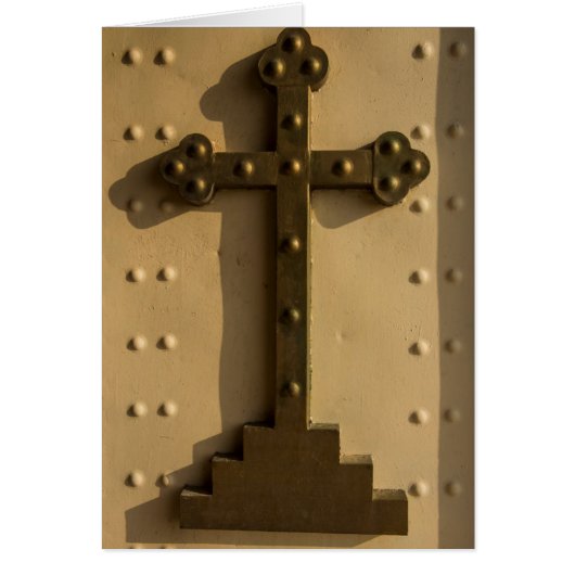 Christian religious cross, Iraq Cards (Front)