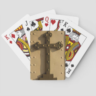 Christian religious cross, Iraq Poker Cards