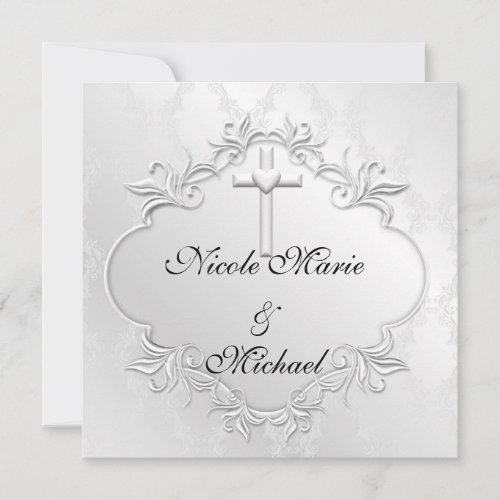 Christian Religious  Invitations Elegant Design