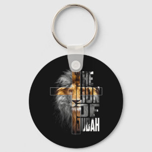 Christian Religious Jesus The Lion Of Judah Easter Keychain