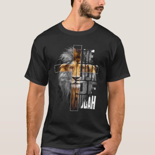 Christian Religious Jesus The Lion Of Judah Easter T-Shirt