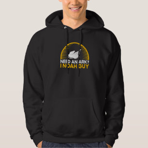 Christian Religious Need An Ark I Noah Guy Pun Pre Hoodie