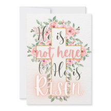 Christian Religious, Scripture Easter Card