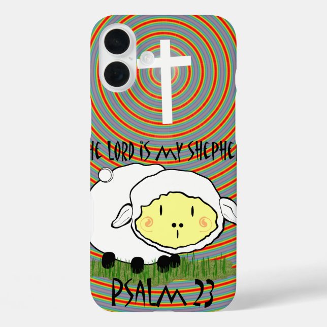 Christian Religious The Lord is my Shepherd Case-Mate iPhone Case (Back)