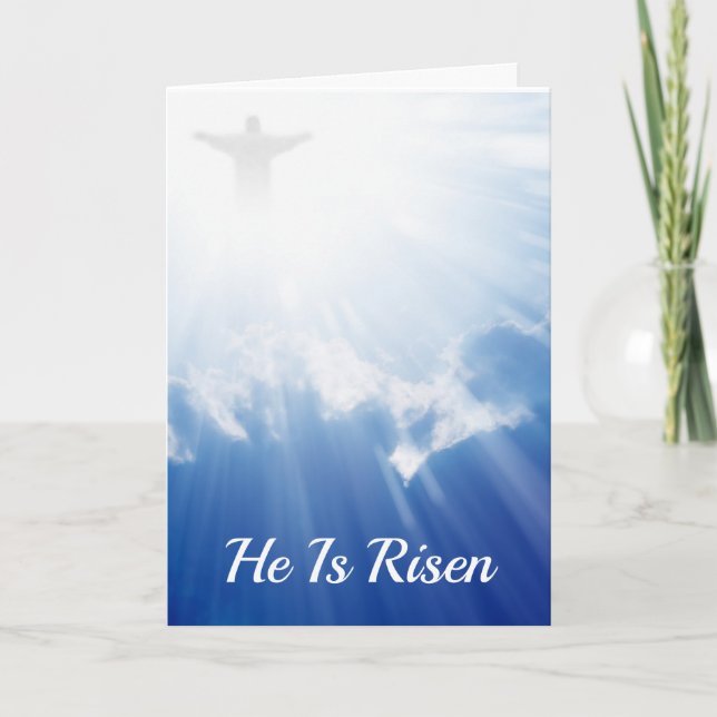 Christian Resurrection Card (Front)