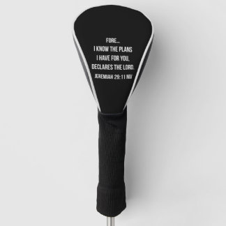 Christian Retirement Gift Psalm 139 Golf Head Cove Cover