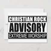 Christian Rock Advisory... (Front)