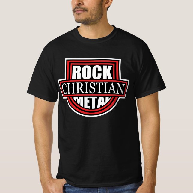 Christian Rock/Metal  T-Shirt (Front)