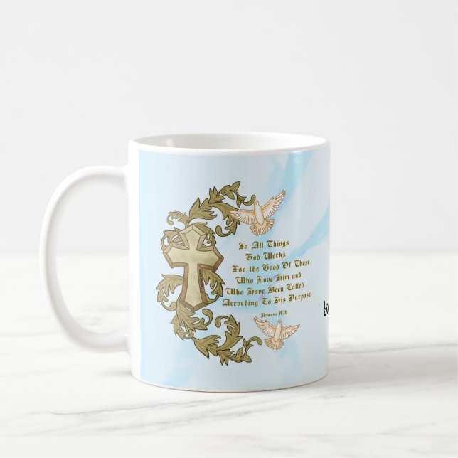 Christian Romans Eight 28 Mug (Left)