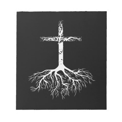 Christian Root your Faith in Jesus Christ Root Tre Notepad