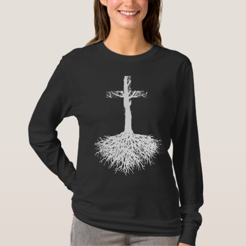 Christian _ Root your Faith in Jesus Christ T_Shirt