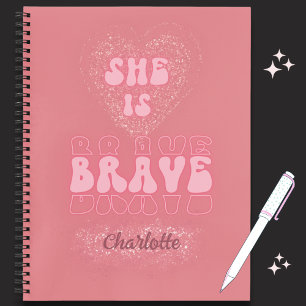 Christian rose gold sparkle journal  notebook