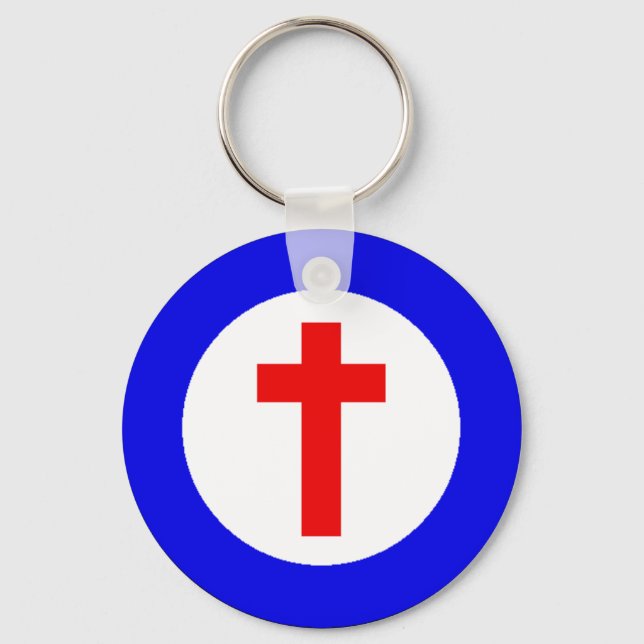 Christian Roundel Keychain (Front)