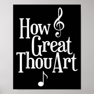 Christian S How Great Thou Art  Poster