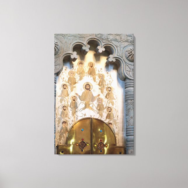 Christian Saint Artwork Canvas Print (Front)