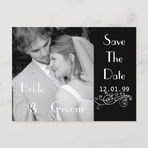 Christian Save The Date with Your Photos Announcement Postcard