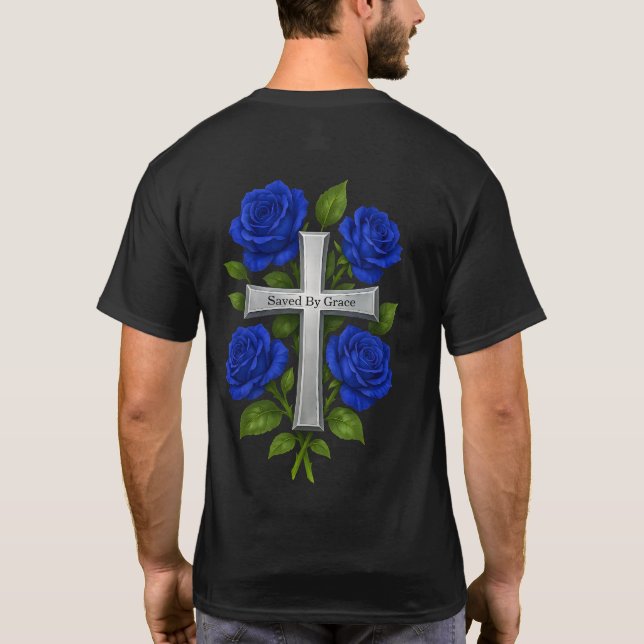 Christian Saved By Grace T-Shirt (Back)