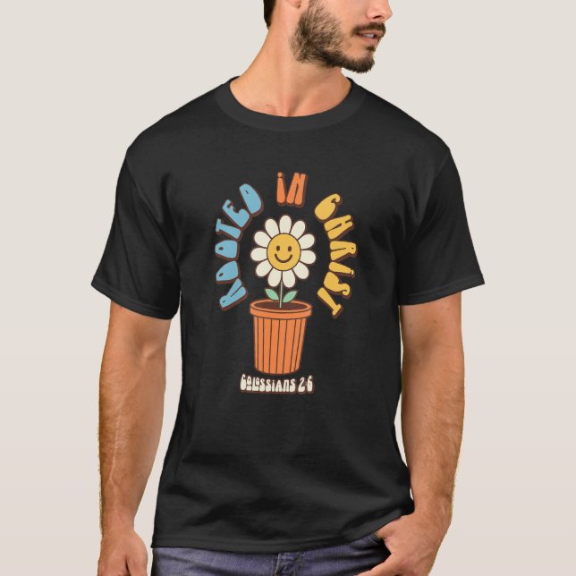 Christian Sayings Jesus Cross Chest Faith Cross_4 T-Shirt (Front)