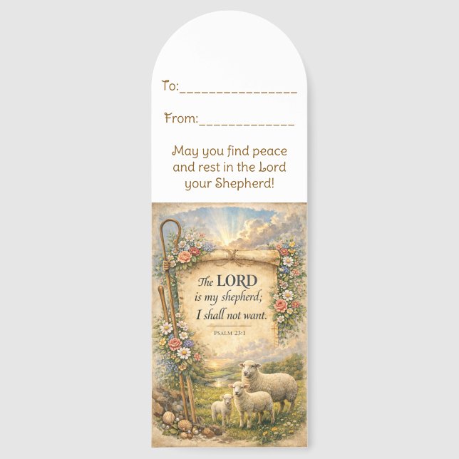Christian Scripture Bookmark (Front)