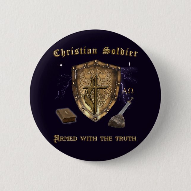 Christian Scripture Button (Front)