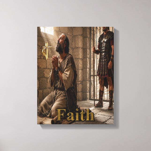Christian Scripture  Canvas Print (Front)