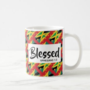 Christian Scripture JAMAICA GRENADA Dual Blessed Coffee Mug